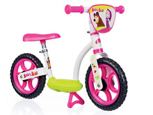 Balanční odrážedlo Máša a Medvěd Learning Bike Smoby s nastavitelnou výškou sedáku od 24 měsíců