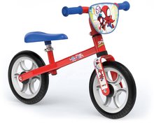 Babytaxiu Spidey First Bike Smoby cu construcție metalică și scaun reglabil de 33-38 cm de la 24 luni
