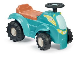 Odrážadlo traktor BB Abrick Écoiffier s úložným priestorom pod sedadlom a otáčateľnými kolesami od 12 mes