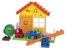 Stavebnice Peppa Pig v zahradě PlayBIG Bloxx BIG s 1 figurkou 29 dílů od 1,5-5 let
