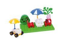 Joc de construit Peppa Pig în gelaterie PlayBIG Bloxx 20 de piese şi 1 figurină