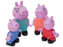 Figúrky rodinka Peppa Pig PlayBIG Bloxx BIG 4 figúrky od 1,5-5 rokov