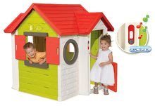 Domček My House Smoby s 2 dverami, elektronickým zvončekom a UV filtrom od 24 mes