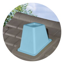 Kémény kiegészítő Smoby Neo Jura Lodge és Kertész házikókhoz UV védelemmel