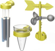 Prognoza meteo stație meteorologică Weather Kit la toate căsuțele Smoby anemometru cu clopoțel și pluviometru de la 24 luni SSM810916