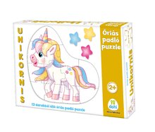 Puzzle de podea unicorn Dohány mare 12 piese de la 24 luni