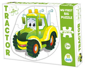 Puzzle podlahové traktor Dohány velké 12 dílů od 24 měsíců
