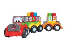 Traktor utánfutóval 123-ABC Dohány készségfejlesztő kockákkal 12 hó-tól DH813