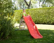 Csúszda vízsugárral Funny Toboggan Double Smoby 2 m dupla falrendszer UV védelem 2 évtől