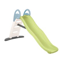 Šmykľavka s dvojitou vlnou s vodotryskom 2 metrová Funny Slide Green Toboggan Life Smoby s pevnou konštrukciou a UV filtrom od 24 mes - model 2025 SM8