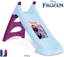 Tobogan cu apă Frozen XS Slide Smoby 90 cm cu posibilitatea de conectare la apă și filtru UV de la 24 de luni