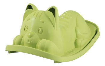 Hojdačka mačka Green Cat Rocker Life Smoby zelená s ergonomickým sedadlom s UV filtrom od 18 mes - model 2025