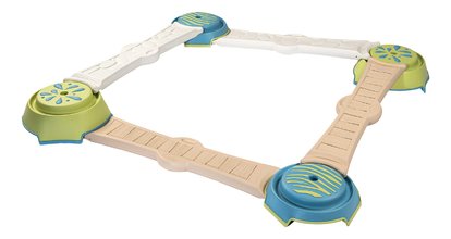 Dobrodružná dráha so 4 chodníkmi Adventure Course Life Smoby 4 oporné body na rozvoj rovnováhy a pohybových zručností detí od 24 mes - model 2025