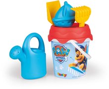 Set găleată Paw Patrol Garnished Bucket Smoby cu stropitoare 17 cm înălțime de la 18 luni