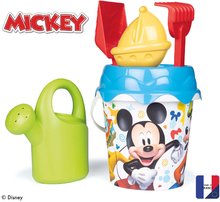 Set găleată Mickey Garnished Bucket Smoby cu stropitoare 17 cm înălțime de la 18 luni