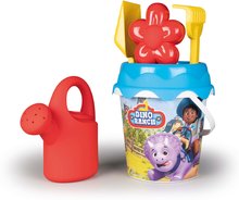 Set găleată Dino Ranch Garnished Bucket Smoby cu stropitoare 17 cm înălțime de la 18 luni