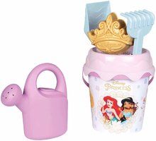 Set găleată Disney Princess Garnished Bucket Smoby cu stropitoare 17 cm înălțime de la 18 luni SM862171