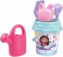 Set găleată Gabby Garnished Bucket Smoby cu stropitoare 17 cm înălțime de la 18 luni SM862176