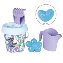 Vedro set Stitch Medium Garnished Bucket Life Smoby s krhlou 6 dielov 18 cm výška od 18 mes