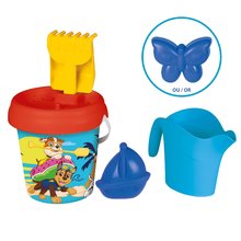 Vödör szett Paw Patrol Medium Garnished Bucket Life Smoby locsolókannával 6 részes 18 cm magas 18 hó-tól