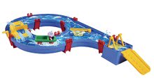Vodná dráha Amphieset AquaPlay s vodnou turbínou a hrošík Wilma v loďke
