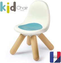 Scăunel pentru copii Kid Furniture Chair Blue Smoby albastru cu filtru UV capacitate maximă admisă 50 kg înălțimea scăunelului 27 cm de la 18 luni