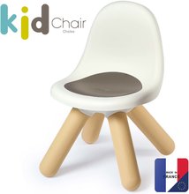Scăunel pentru copii Kid Furniture Chair Grey Smoby gri cu filtru UV capacitate maximă admisă 50 kg înalțimea scaunului 27 cm de la 18 luni