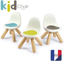 Detská stolička Kid Furniture Chair Smoby šedá/modrá/zelená s UV filtrom 50 kg nosnosť výška sedatka 27 cm od 18 m SM880114