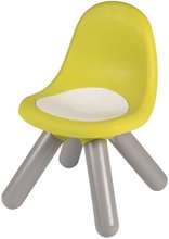 Scăunel pentru copii Kid Chair Green Smoby verde cu filtru UV capacitate maximă admisă 50 kg înălțimea scaunului 27 cm de la 18 luni SM880115