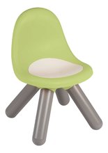 Stolička pre deti KidChair Green Life Smoby zelená s UV filtrom 50 kg nosnosť výška sedadla 27 cm od 18 mes - model 2025