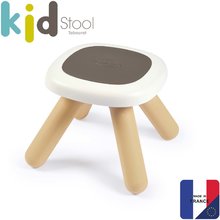 Taburetka pre deti Kid Furniture Stool Grey Smoby 2v1 šedá s UV filtrom 50 kg nosnosť 27 cm výška od 18 mesiacov  SM880207