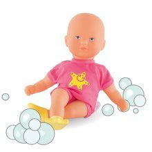 Panenka Mini Bath Pink Corolle s modrýma očima a ploutvemi 20 cm od 18 měs