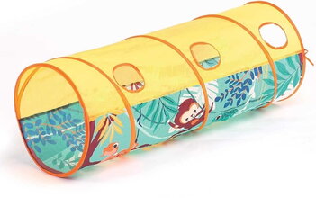 Preliezací tunel Jungle Play Tunnel Ludi 3 otvory od 24 mes LU90107