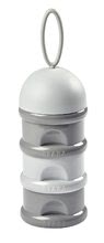 Dávkovač sušeného mléka Beaba Light Mist 3-dílný vzduch & voda odolný šedý od 0 měs