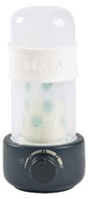 Ohrievač dojčenských fliaš a sterilizátor Baby Milk Second Ultra Fast Bottle Warmer Beaba Night Blue ultra rýchly modro-biely od 0 mes