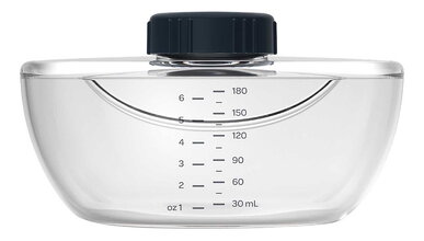 Fľaša na materské mlieko Collection and Storage Bottle for Hands-Free Breast Pump Beaba vhodná do mrazničky 180 ml BE911739