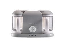 Parní vařič a mixér Beaba Babycook® Plus šedý dvojitý 912464