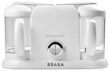 Parní vařič a mixér Beaba Babycook® Duo Plus White Silver dvojitý od 0 měs