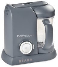 Aparat de gătit pe aburi si mixer Beaba Babycook® Solo Dark Grey de la 0 luni