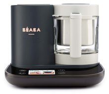Parní vařič a mixér Beaba Babycook Smart® Charcoal Grey černo-bílý
