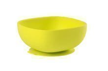 Bol pentru bebeluşi Silicone Beaba suction bowl din silicon verde