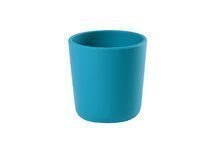 Pohár pre bábätká Silicone Cup Beaba zo silikónu modrý