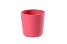 Pohár pre bábätká Silicone Cup Beaba zo silikónu ružový