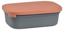 Box na desiatu Ceramic Lunch Box Beaba Mineral Terracotta keramický sivo-oranžový