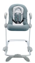 Detské polohovateľné lehátko Up & Down Bouncer IV Beaba Cosy Mineral 4 výšky a 3 pozície sivé od 0 mes