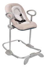 Dětské polohovatelné lehátko Up & Down Bouncer IV Clay Beaba 4 výšky a 3 pozice béžové od 0 měsíců