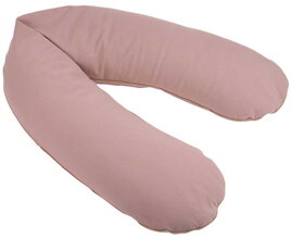 Dojčiaci vankúš Big Flopsy™ French Terry Cotton Candy Beaba 180 cm ružový