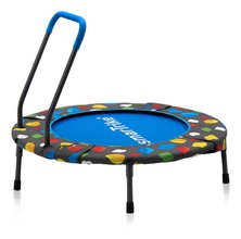 Trampolína Activity Center 3-in-1 smarTrike skladacia okrúhla s obvodom 92 cm s rúčkou bazénom a 100 ks loptičiek od 10 mes