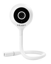 Babysitter electronic pentru bebe Video Baby monitor ZEN connect Beaba se poate conecta la telefon mobil (Android și IOS) cu vedere de noapte BE930295