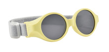 Ochelari de soare pentru bebeluşi Beaba Clip strap Tender Yellow UV4 de la 0-9 luni galbeni